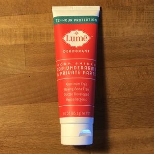 NEW! Lume Unscented Deodorant Cream Tube